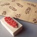 Floral Leaf Rubber Stamp for Patterns, Gift Wrap, Cards, Scrapbooking