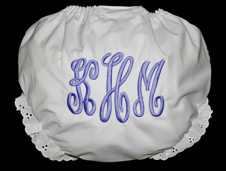 Personalized Diaper Covers Monogrammed