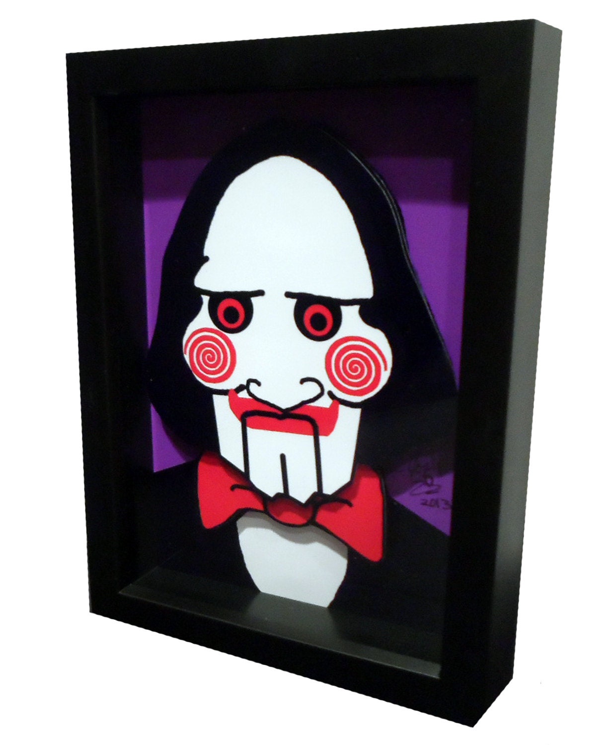 Saw Movie Poster Jigsaw Puppet 3D Pop Art