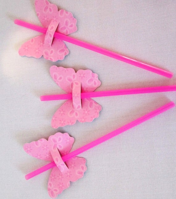 Straw Favors for Wedding Bridal or Baby Shower Birthday Party Bar Mitzvah Fourth of July or a BBQ Il_570xn