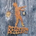 Zombie wanting BEER Metal Wall Mount Sign