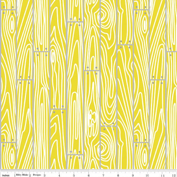 1/2 yard Riley Blake Maritime Modern Hands on Deck Citron
