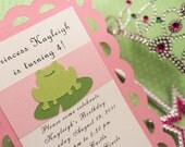 Princess and the Frog Invitation