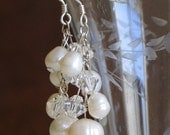 Phoebe Crystal And Pearl Earrings