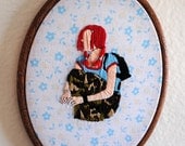 Eternal Sunshine of the Spotless Mind Embroidery - Clementine in camo