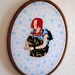 Eternal Sunshine of the Spotless Mind Embroidery - Clementine in camo
