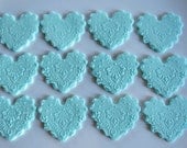 12 Small Fondant Imprinted Fluted Hearts(EDIBLE) Il_170x135