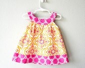 Cabana Collection, Girls Circle Top in Sorbet