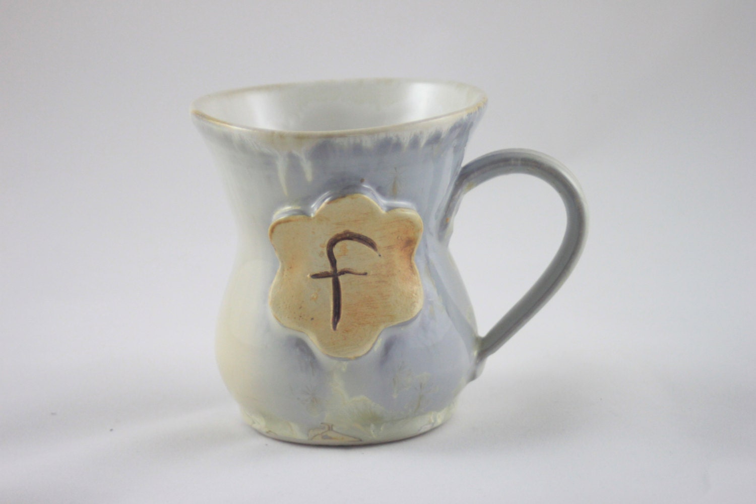 Ivory "F" Mug