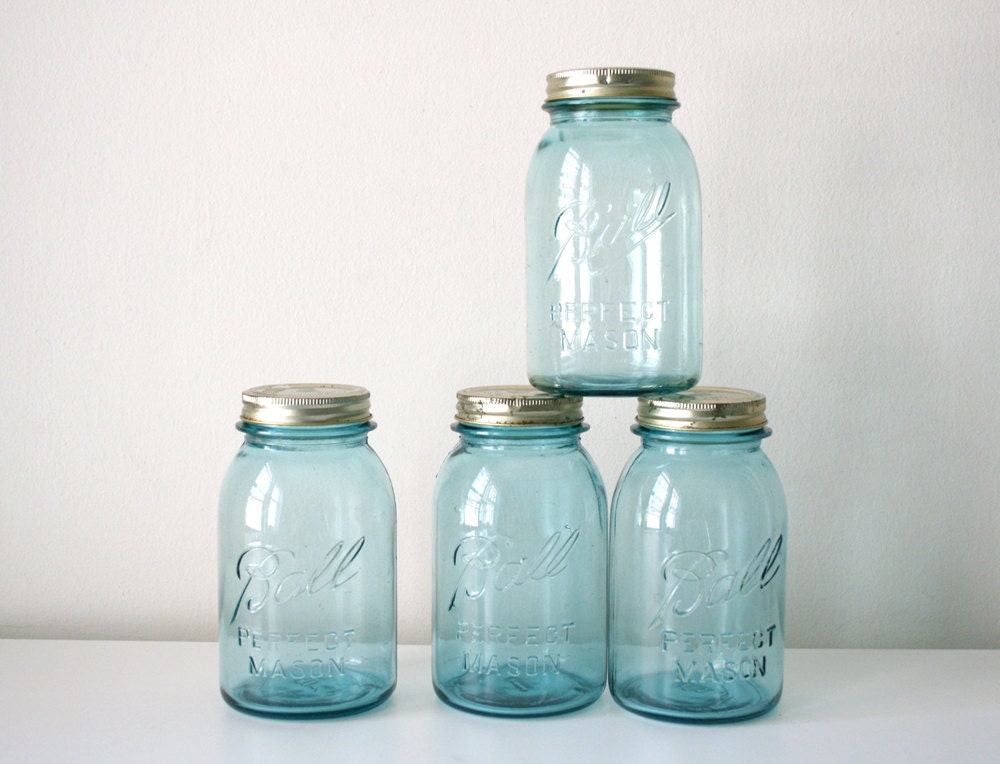 Four Ball Mason Jars