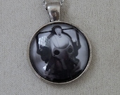 Necklace, Doctor Who, Cyberman, Cybermen, Glass Dome, ALL proceeds going to charity