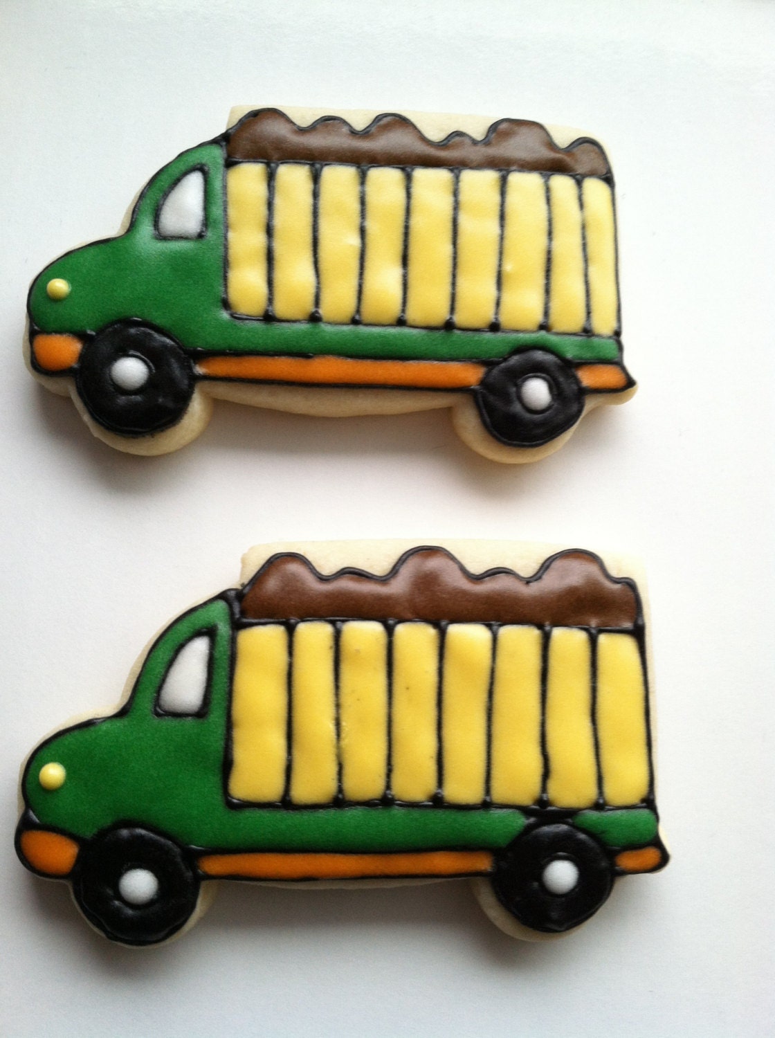 Construction Truck Sugar Cookie - 1 dozen