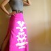 Game of Thrones Skirt Daenerys Dragon Direwolf and Stag Ink Blot Khaleesi