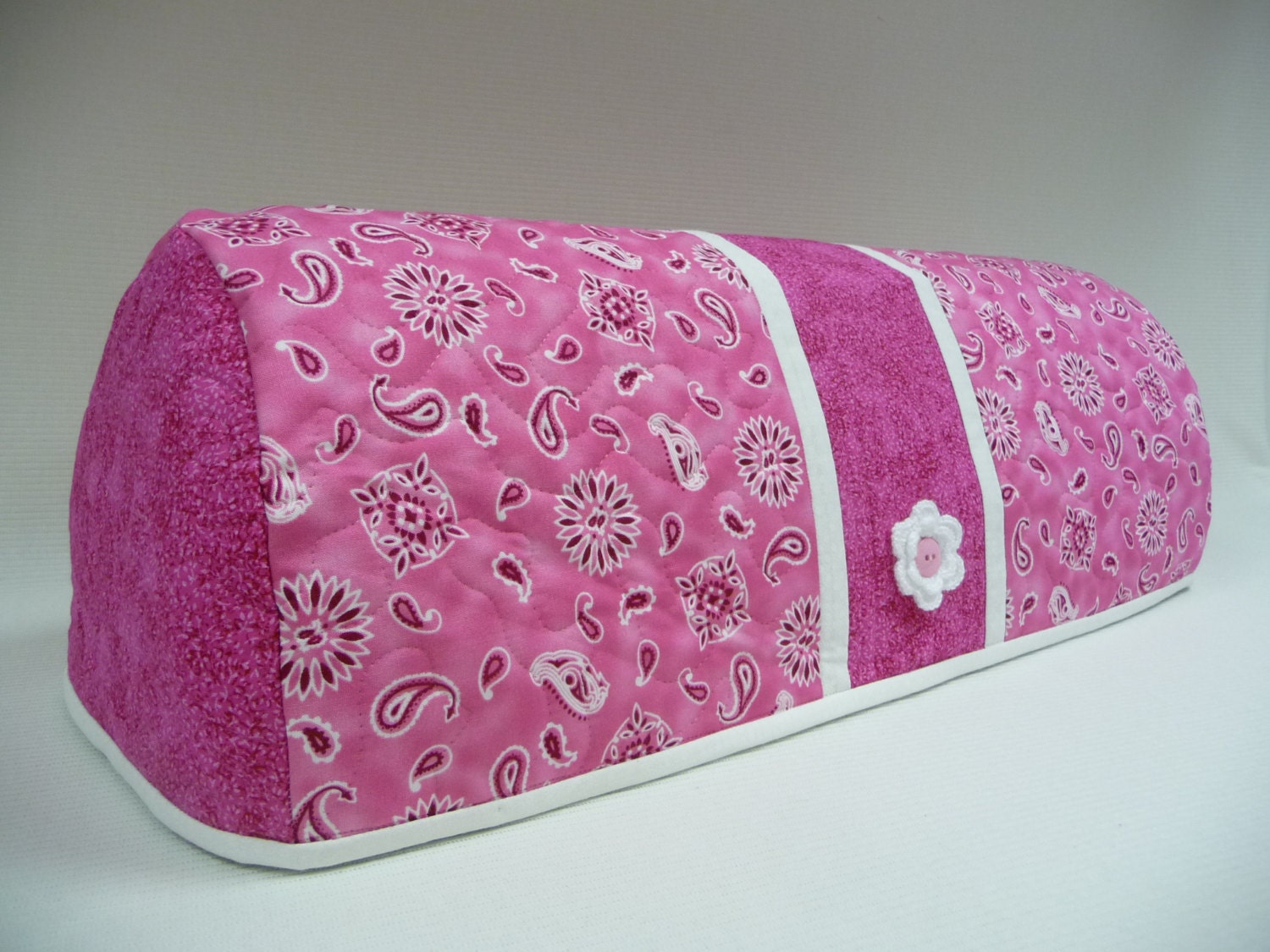 PINK and WHITE BANDANA - Expression Dust Cover - Expression Cozy - Cricut Cozy - Cricut Dust Cover - Cricut Cover - Cozy - Cover