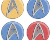 Star Trek Insignia Pin set