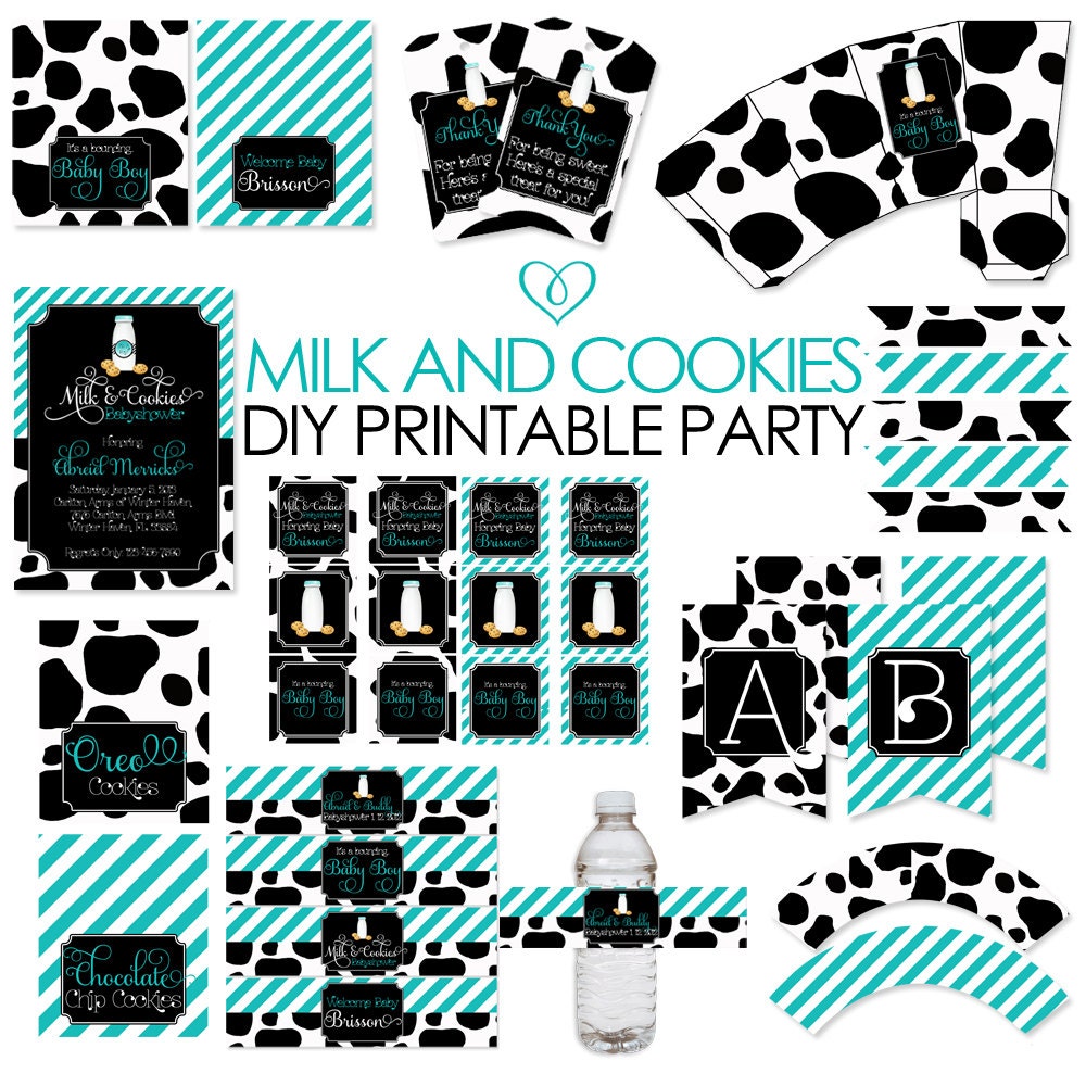 Milk and Cookies Collection - This Listing is for SIX items - You Choose
