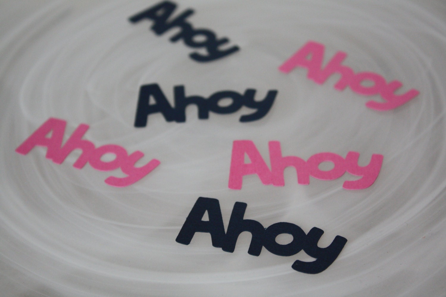 Ahoy Nautical Anchor Boat Sailor Pirate Theme Table Confetti