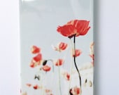 SALE iPhone 4 Case, Floral iPhone 4 Case, Spring, Pastel,  Cute Iphone 4 Case, Poppy iPhone Case-Iphone 4 Case-Iphone 4s Case-