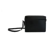 Vintage BLACK Leather Camera Case