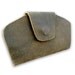 Free shipping, Rough brown Leather Wallet, leather clutch, gift for her, women leather purse