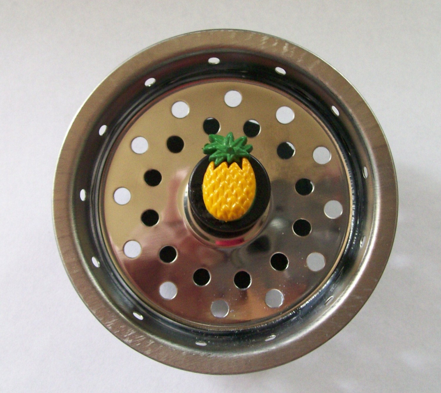 Pineapple Kitchen Sink Strainer Basket, Drain Plug, Sink Stopper