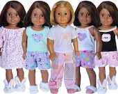 American Girl Birthday Party - Pajama Party Theme 5 Pack