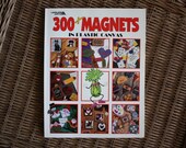 Leisure Arts 300 Magnets in Plastic Canvas Book