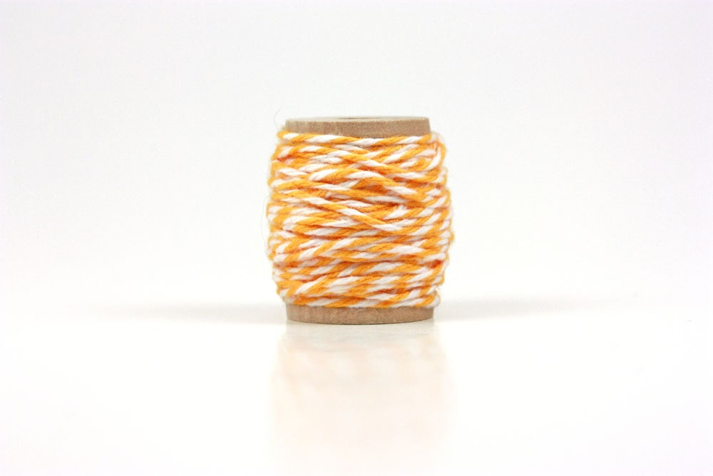 Colorful Bakers Twine - Marigold- The Twinery - 10 yards