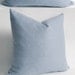 Sukan / 1 Linen Pillow Covers Blue - Decorative Throw Pillow Cover - Cushion Cover - Linen Cushion - Sofa Pillows 18 x18
