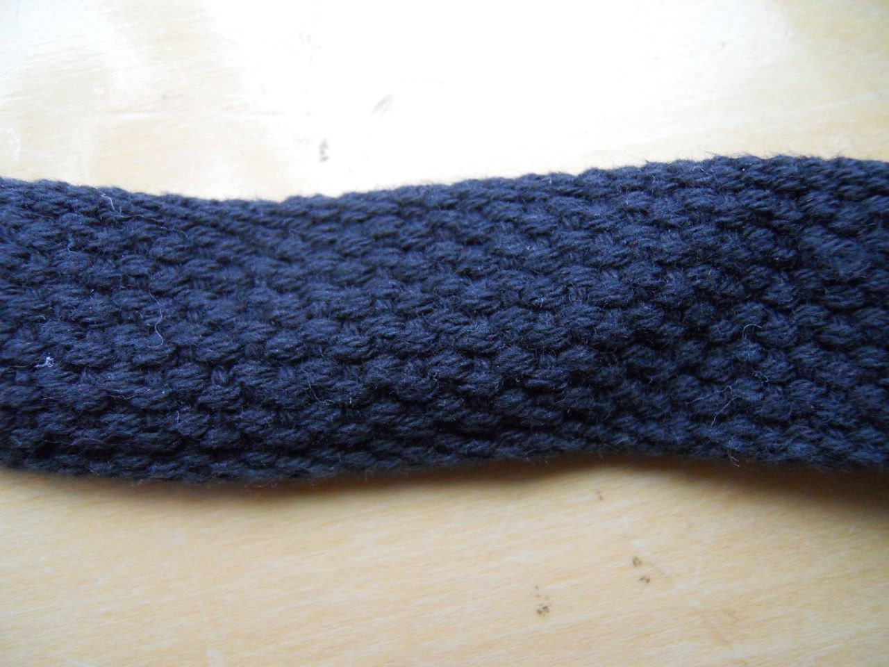 Destash Black 1 Inch Cotton Webbing
