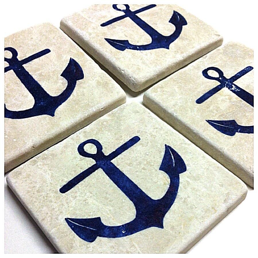 Anchor Tile Coasters