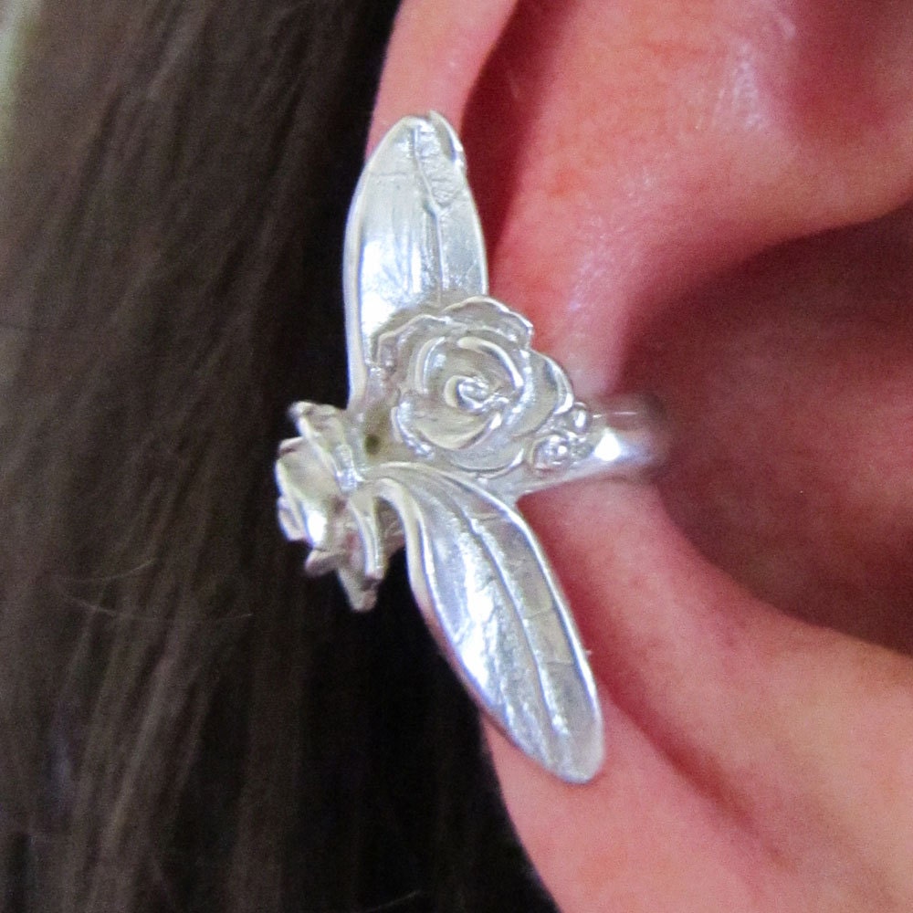 Flower Ear Cuff