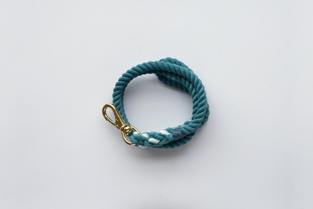 Rope Dog Leash: Pond, Large