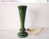 20% OFF SALE Haeger Bud Vase, Gorgeous Green, Mid Century, Vintage