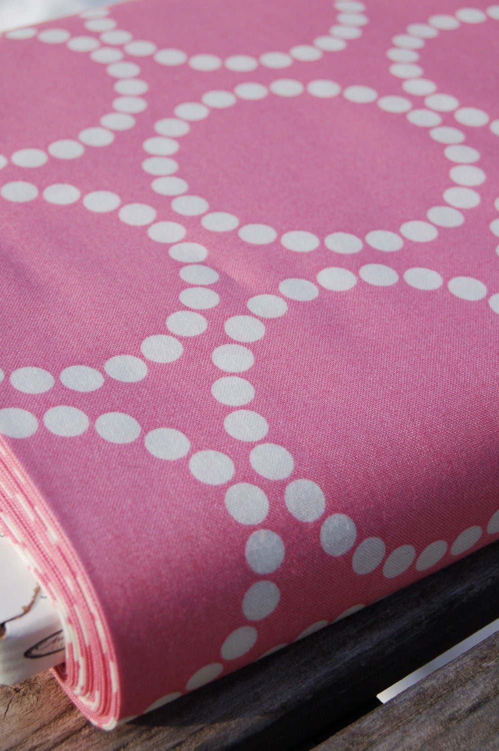 SALE- Last Yard of Pearl Bracelets from Lizzy House for Andover Fabrics- Frosting