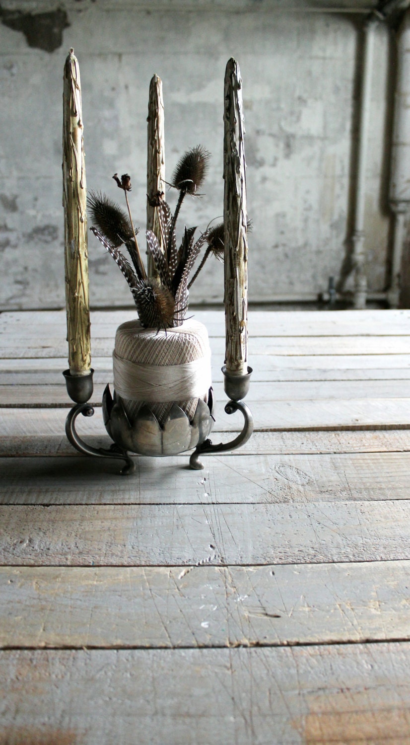 Vintage Silver Candleabra