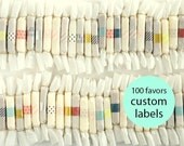 100 Wedding Soap Favors // Custom Labels for your Event // Vegan Organic Wedding Favors - Bridal Shower Favors - Birthday Party Favors