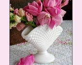 Vintage Milk Glass Vase