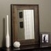Wood Framed Mirror Natural Salvage Restoration Weathered Distressed