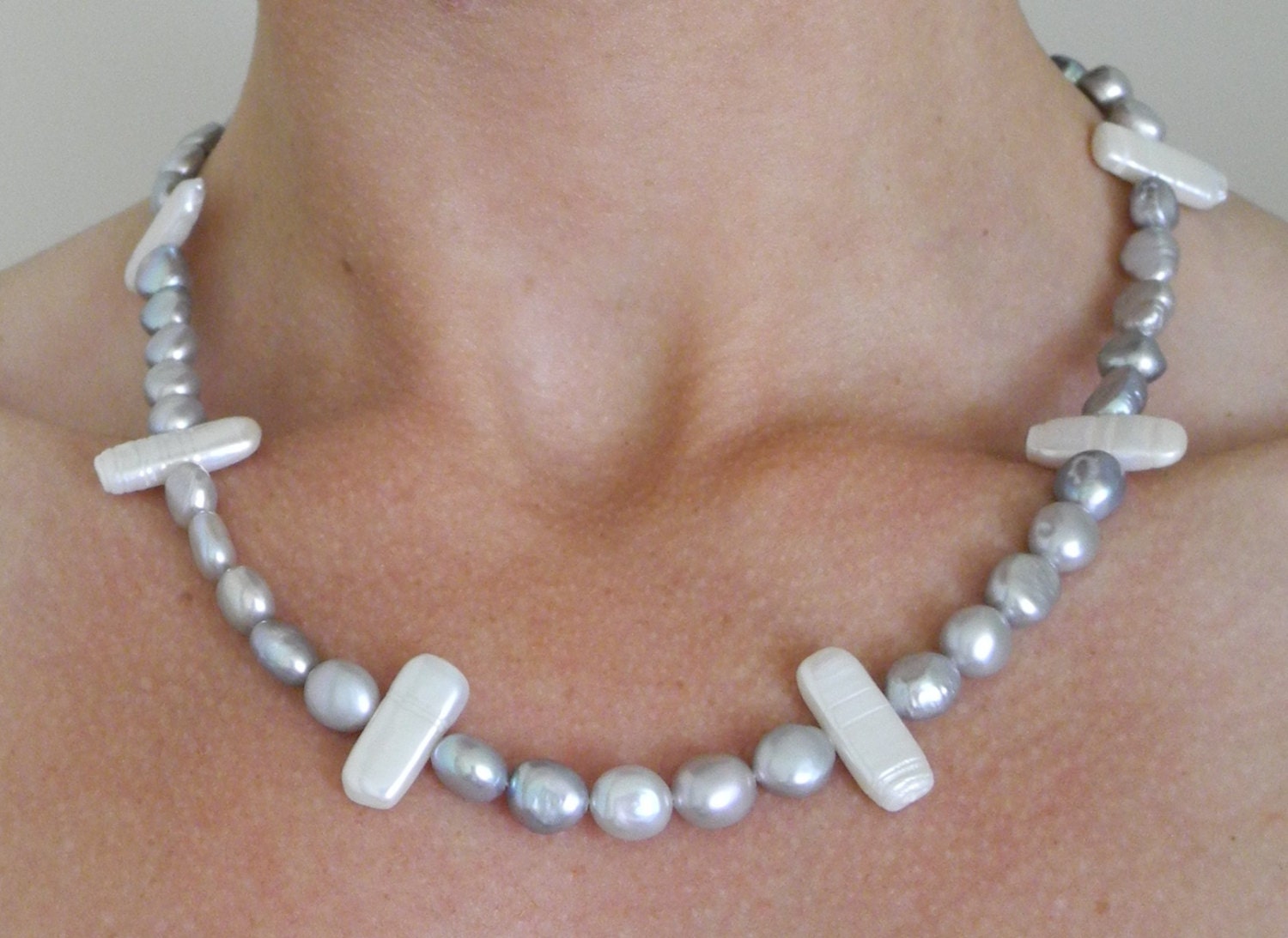 Cultured Freshwater Pearl Tribal Variations Necklace