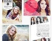 INSTANT DOWNLOAD  Modern Senior Marketing Templates