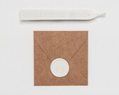 Durable White Sealing Wax Sticks