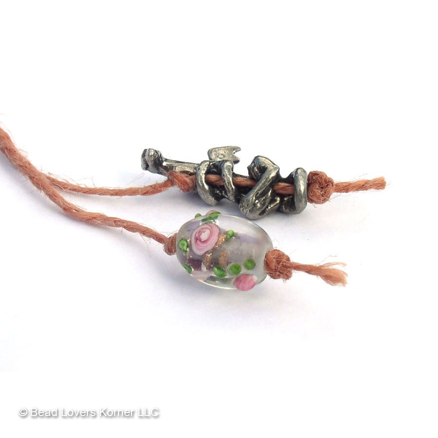 Earth Dragon Hemp Book Thong Bookmark