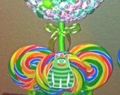 Yo Gabba Gabba Brobee inspired(custom made) Party Candy Buffet,Station,Centerpiece or gift