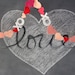 Valentine Day XO garland