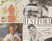 SALE  Destash Lot  - Over 200  Vintage Paper Ephemera items for Collage, Scrapbooking, ATC, ACEO, Altered Art, Mixed Media, Assemblage