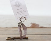 Vintage Skeleton Key Business Card Photo Holder