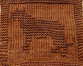 Knitting Cloth Pattern - TIGER - PDF - Instant Download