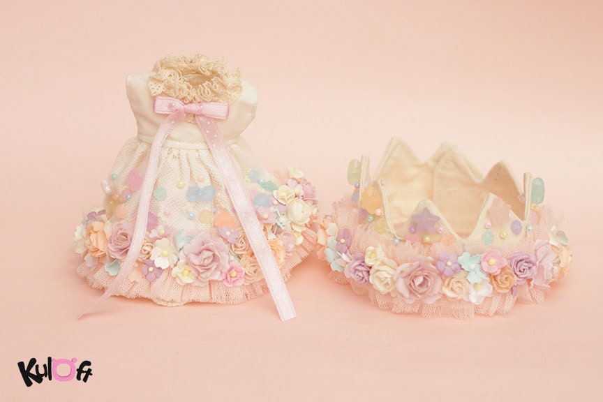 Sugar rush Collection Flowers dresses and Crown