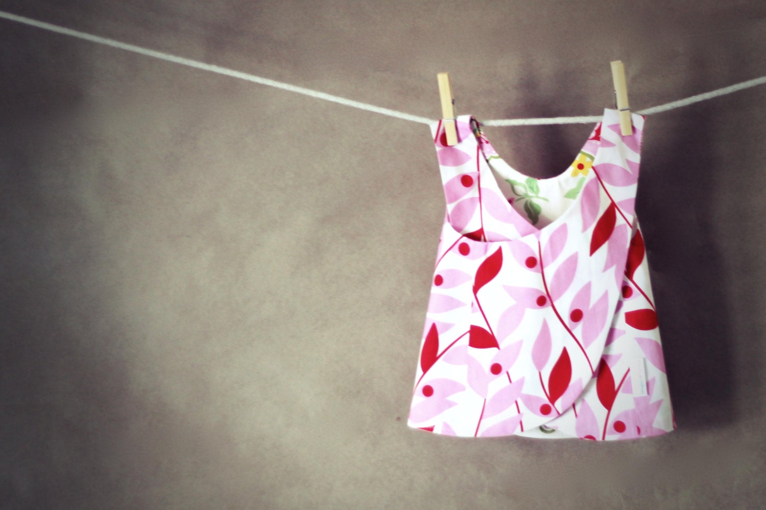 What are Little Girls Made of Reversible Pinafore, (Sizes 3mo - 6yr)